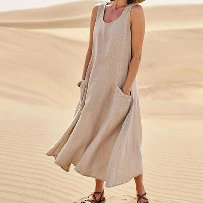 Zafrina - Elegant Dress with Pockets - Alira - Boutique