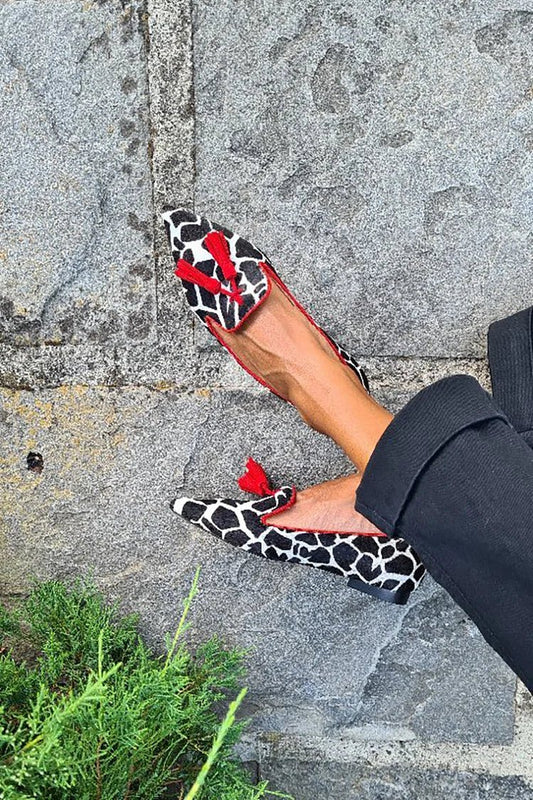Zarae - Animal Print Sandals - Alira - Boutique