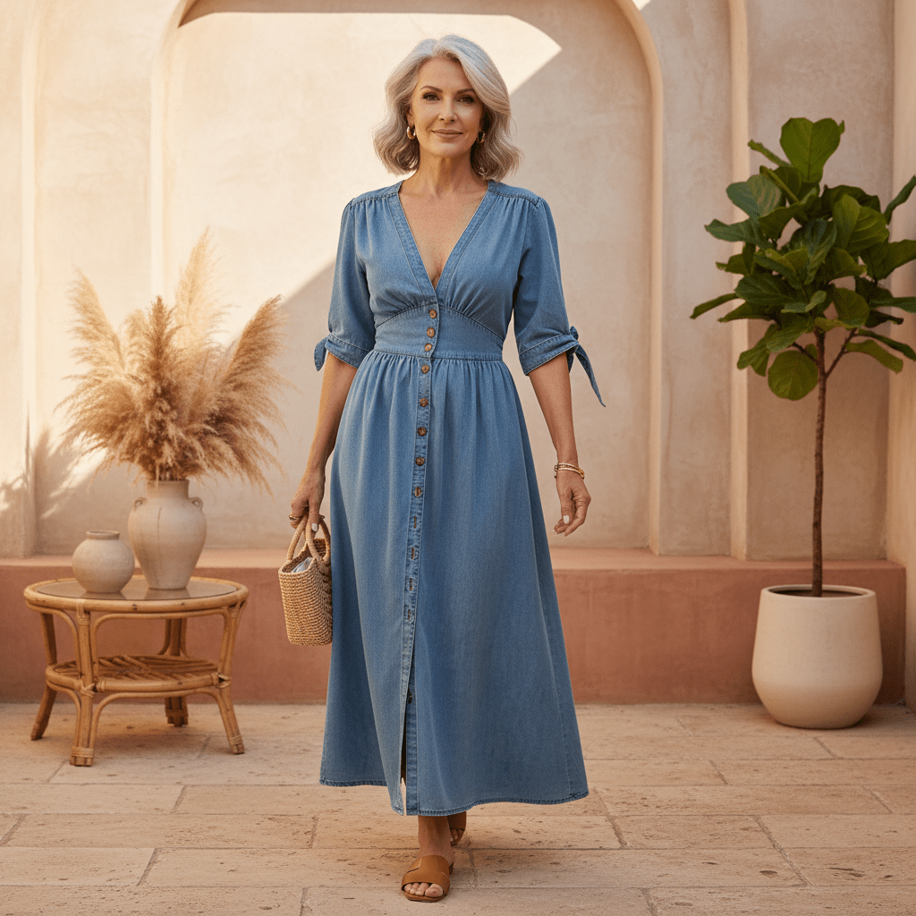 Zaya - Elegant Casual Dress - Alira - Boutique