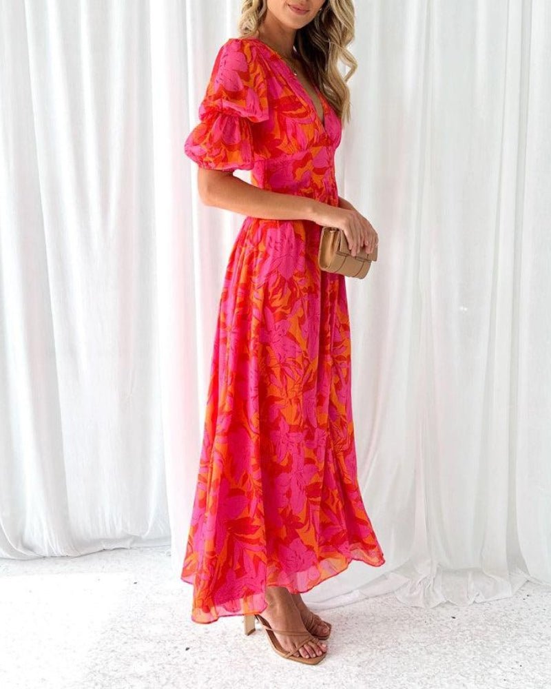Zeria - Tropical Radiant Dress - Alira - Boutique