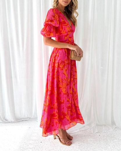 Zeria - Tropical Radiant Dress - Alira - Boutique